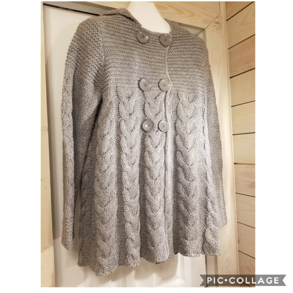 BCBG Max Azaria Dbl Breasted Cardigan